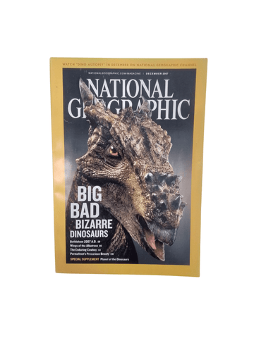 Vintage National Geographic Magazine December 2007 - Mu Shop