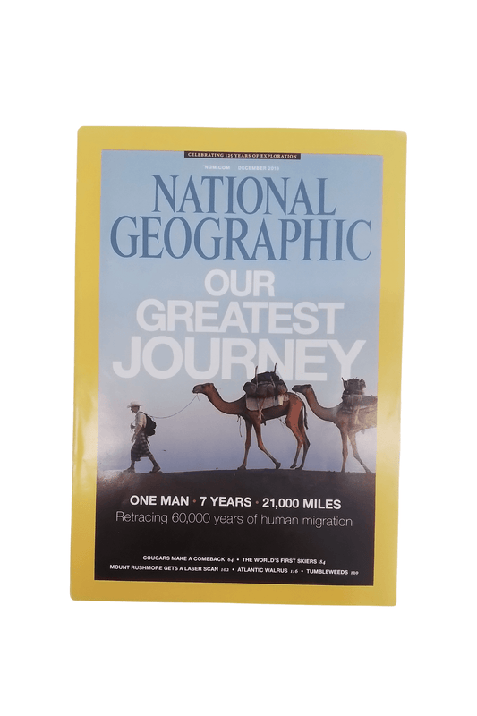 Vintage National Geographic Magazine December 2013 - Mu Shop