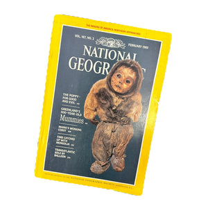 Vintage National Geographic Magazine February 1985 - Mu Shop