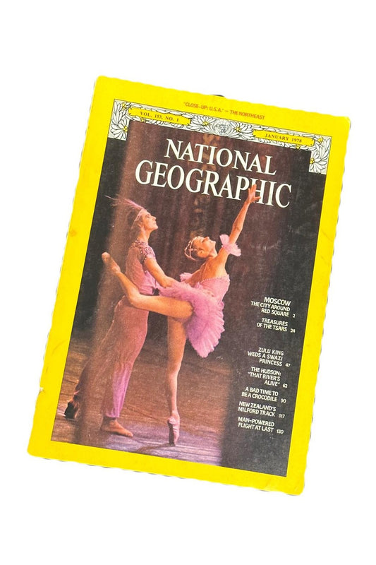 Vintage National Geographic Magazine January 1978 - Mu Shop