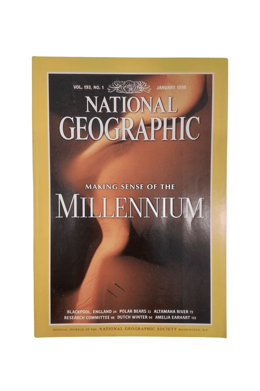 Vintage National Geographic Magazine January 1998 - Mu Shop