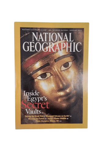 Vintage National Geographic Magazine January 2003 - Mu Shop