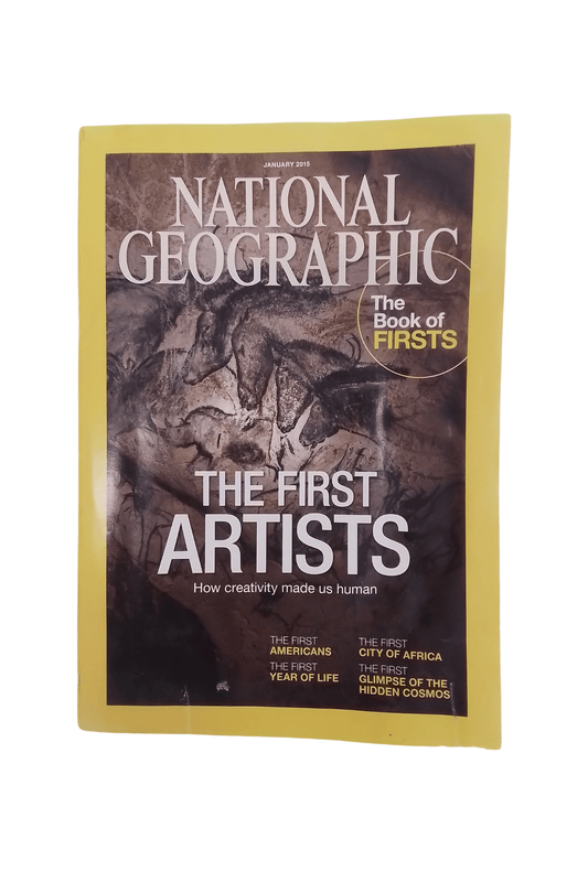 Vintage National Geographic Magazine January 2015 - Mu Shop
