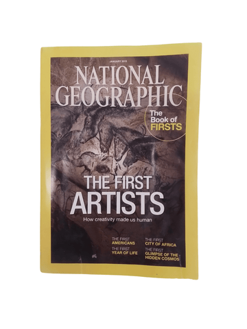 Vintage National Geographic Magazine January 2015 - Mu Shop