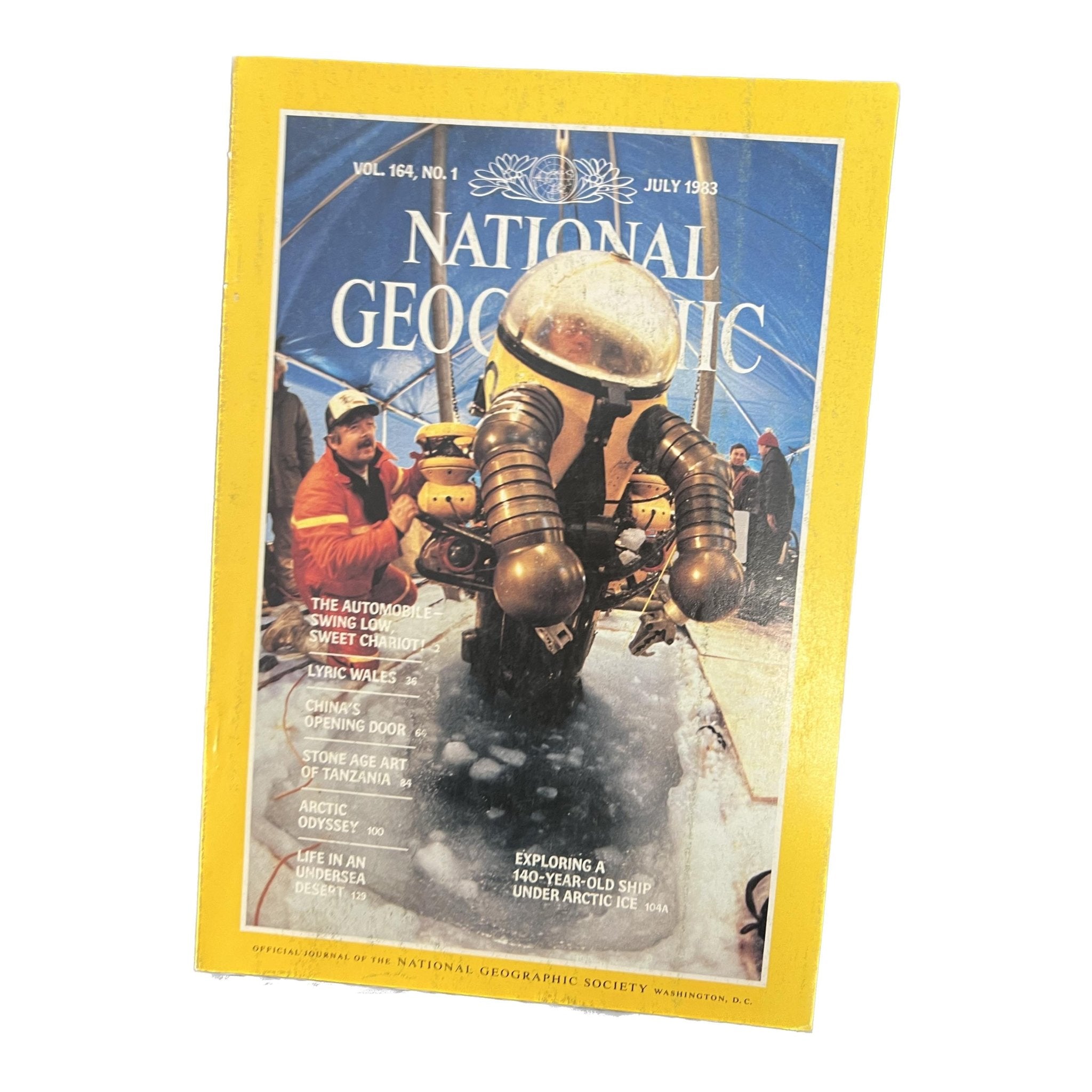 Vintage National Geographic Magazine July 1983 - Mu Shop