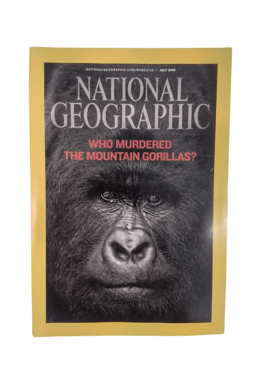 Vintage National Geographic Magazine July 2008 - Mu Shop