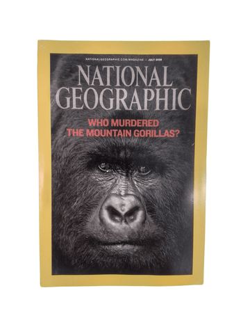 Vintage National Geographic Magazine July 2008 - Mu Shop