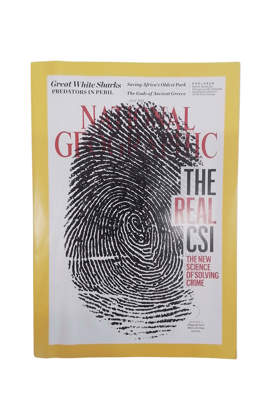 Vintage National Geographic Magazine July 2016 - Mu Shop