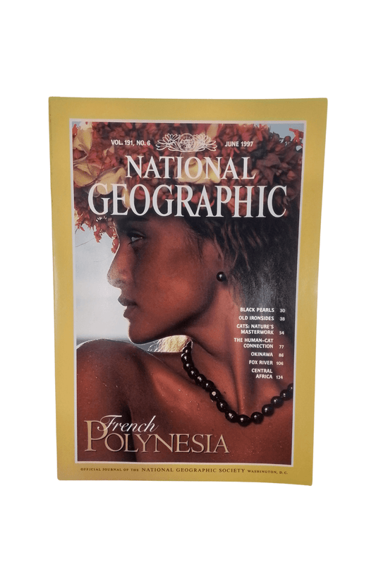 Vintage National Geographic Magazine June 1997 - Mu Shop