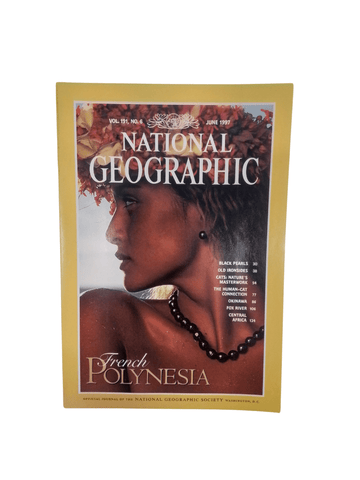 Vintage National Geographic Magazine June 1997 - Mu Shop