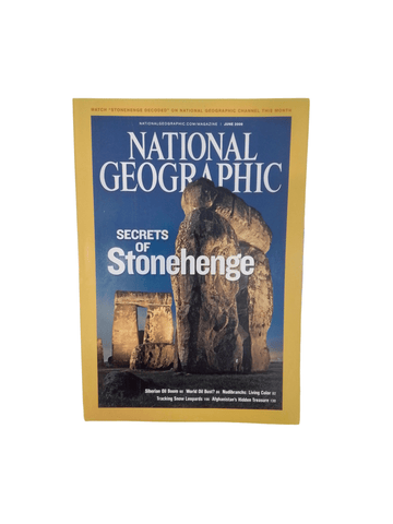 Vintage National Geographic Magazine June 2008 - Mu Shop
