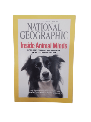 Vintage National Geographic Magazine March 2008 - Mu Shop