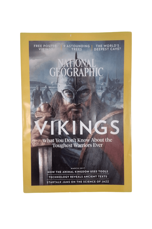 Vintage National Geographic Magazine March 2017 - Mu Shop