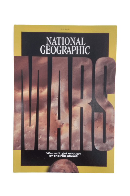 Vintage National Geographic Magazine March 2021 - Mu Shop