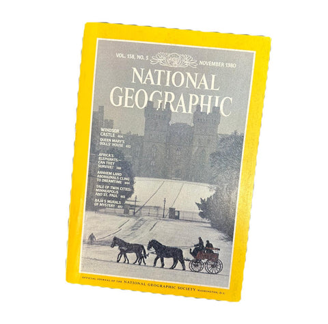 Vintage National Geographic Magazine November 1980 - Mu Shop