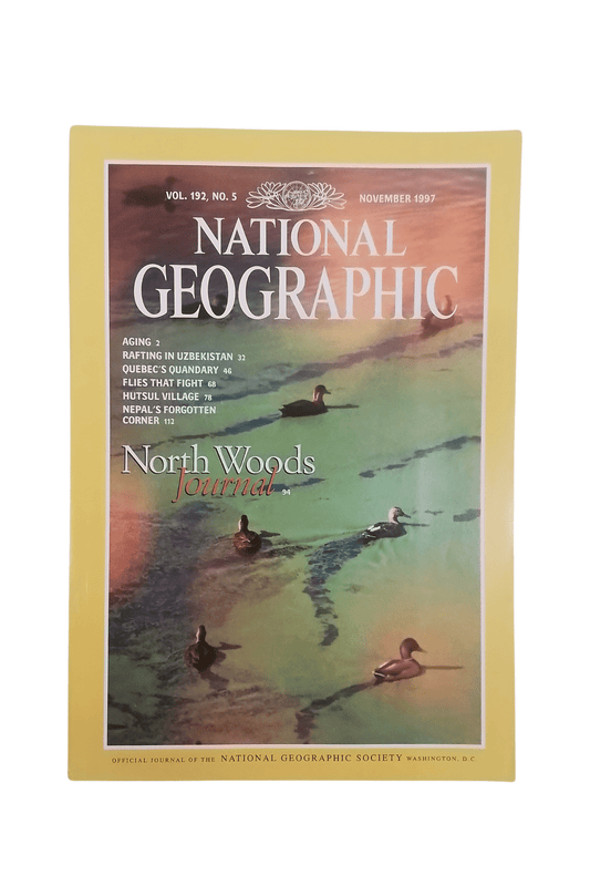 Vintage National Geographic Magazine November 1997 - Mu Shop