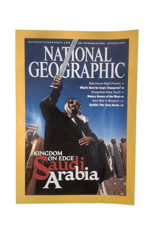 Vintage National Geographic Magazine October 2003 - Mu Shop