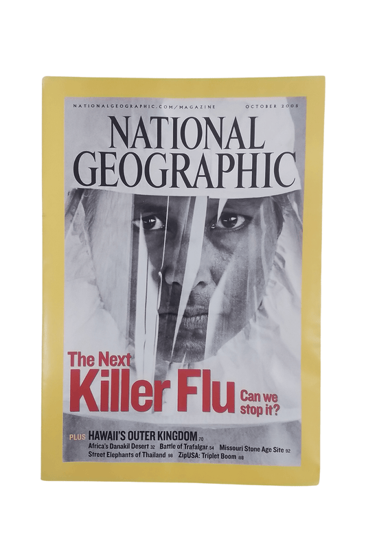 Vintage National Geographic Magazine October 2005 - Mu Shop
