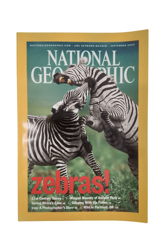 Vintage National Geographic Magazine September 2003 - Mu Shop