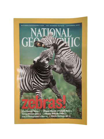 Vintage National Geographic Magazine September 2003 - Mu Shop