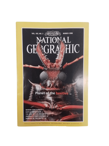 Vintage National Geographic March 1998 - Mu Shop