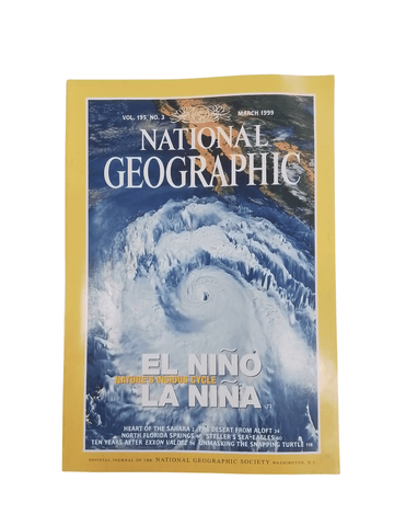 Vintage National Geographic March 1999 - Mu Shop