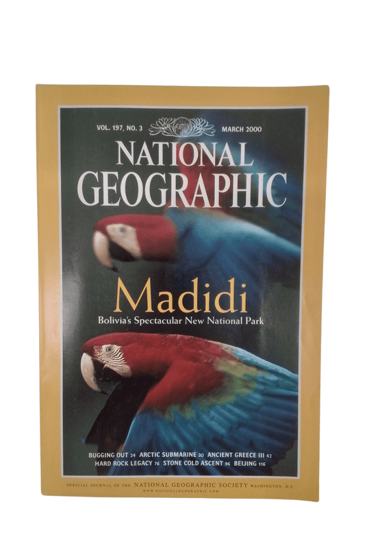 Vintage National Geographic March 2000 - Mu Shop