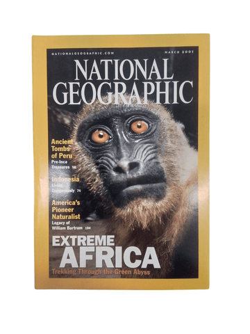Vintage National Geographic March 2001 - Mu Shop