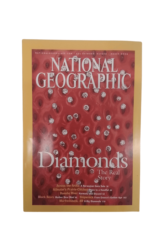Vintage National Geographic March 2002 - Mu Shop