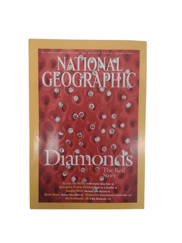 Vintage National Geographic March 2002 - Mu Shop