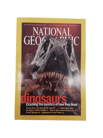 Vintage National Geographic March 2003 - Mu Shop