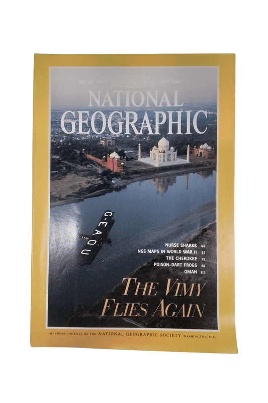 Vintage National Geographic May 1995 - Mu Shop