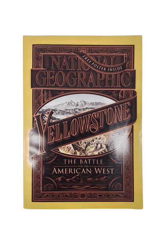 Vintage National Geographic May 2016 - Mu Shop