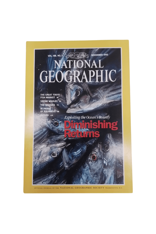 Vintage National Geographic November 1995 - Mu Shop