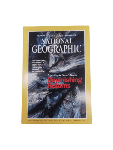 Vintage National Geographic November 1995 - Mu Shop