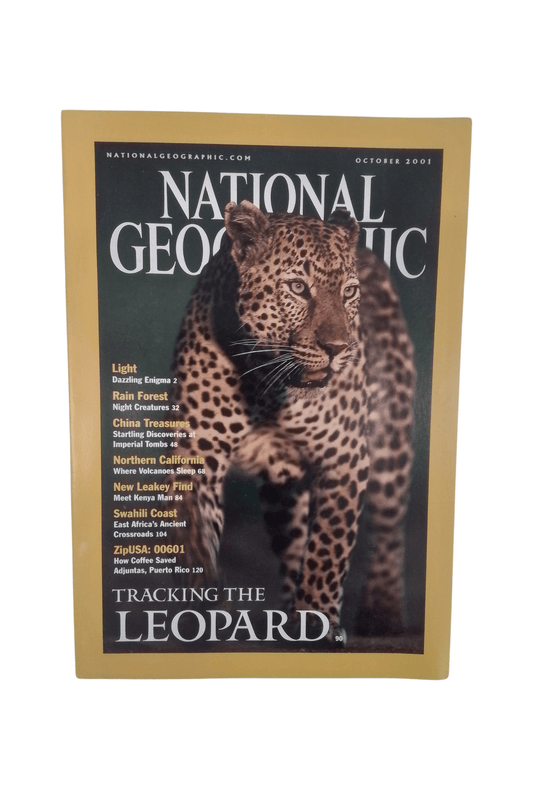 Vintage National Geographic October 2001 - Mu Shop