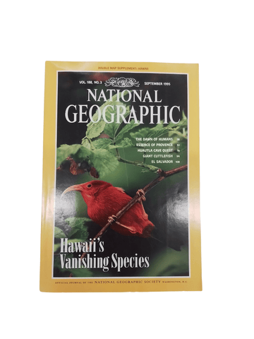 Vintage National Geographic September 1995 - Mu Shop