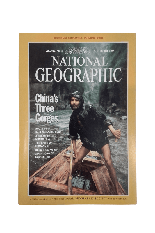 Vintage National Geographic September 1997 - Mu Shop