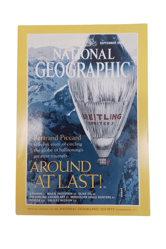 Vintage National Geographic September 1999 - Mu Shop