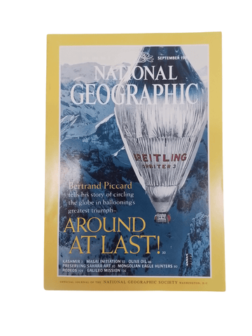 Vintage National Geographic September 1999 - Mu Shop