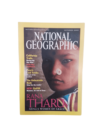 Vintage National Geographic September 2000 - Mu Shop