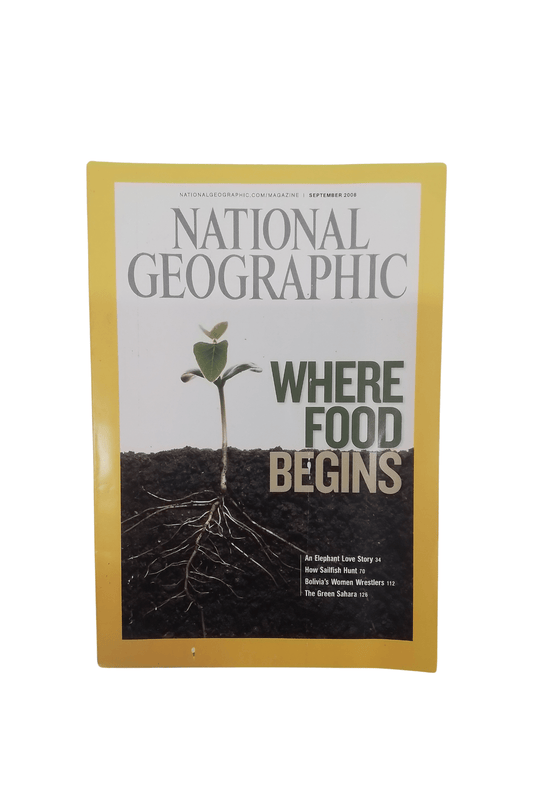 Vintage National Geographic September 2008 - Mu Shop