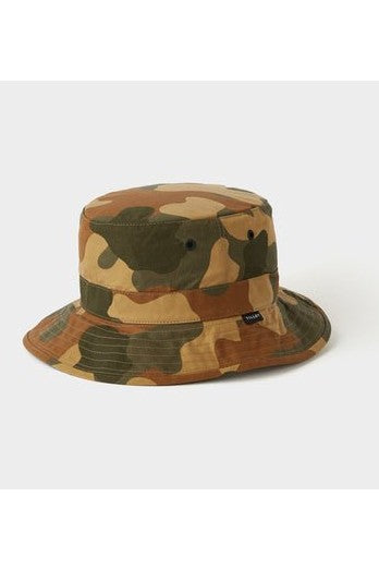 Waxed Camo Bucket Hat - Mu Shop