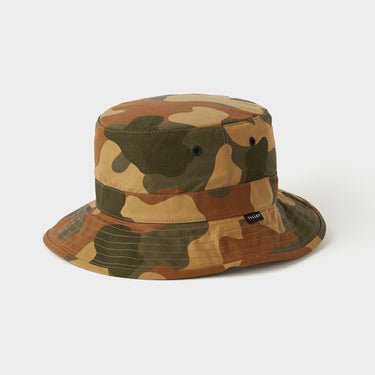 Waxed Camo Bucket Hat - Mu Shop