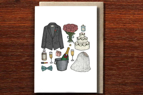 Wedding Keepsakes - Greeting Card - Mu Shop