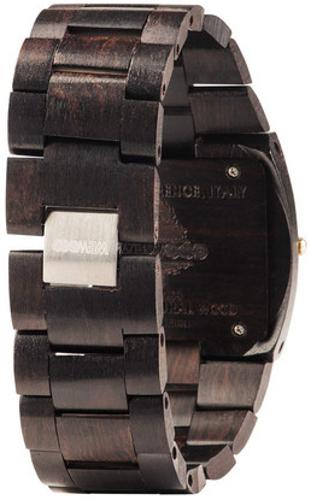 WeWood Wooden Watch - Jupiter Black Gold TL - Mu Shop