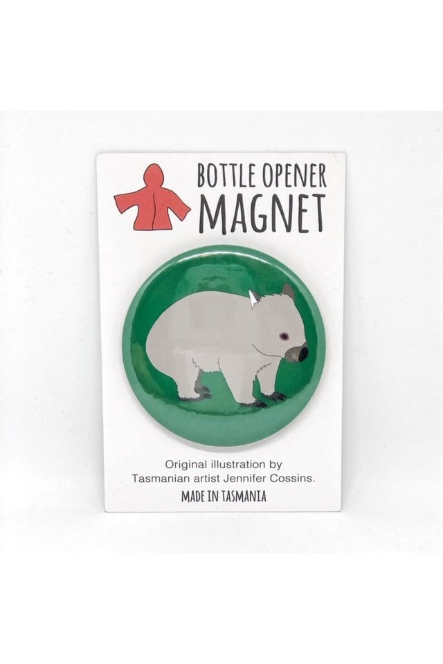 Wombat Bottle Opener Magnet - Mu Shop