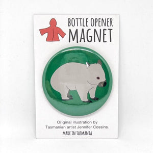 Wombat Bottle Opener Magnet - Mu Shop