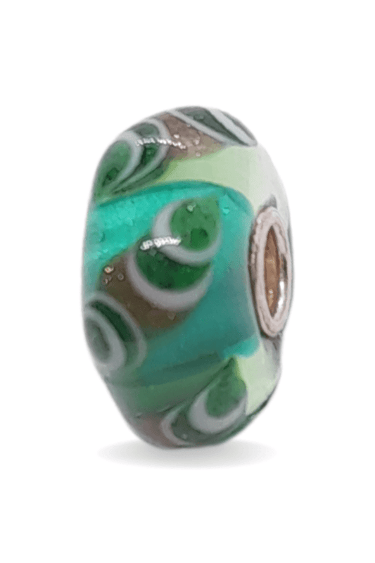 Worms Pattern Unique Bead #1248 - Mu Shop