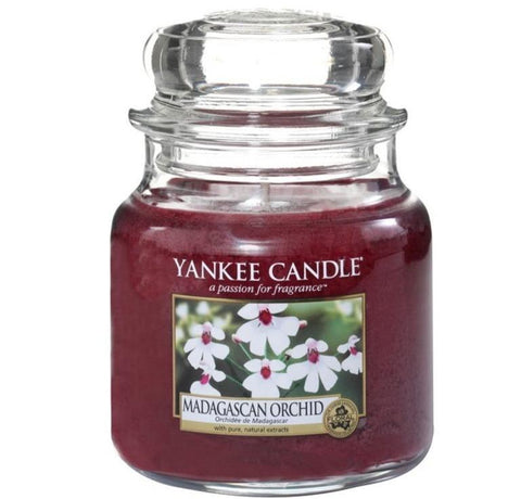 Yankee Candle Medium Jar - Madagascan Orchid 411g - Mu Shop